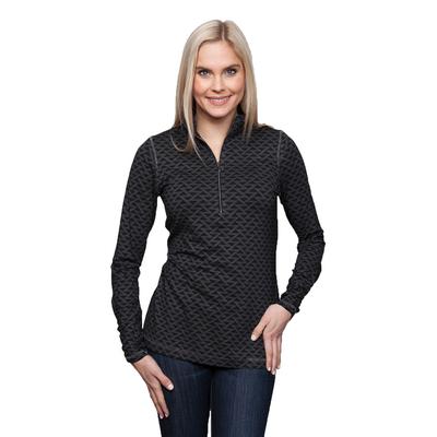 Sno Skins Foil Zip Neck Top Women's