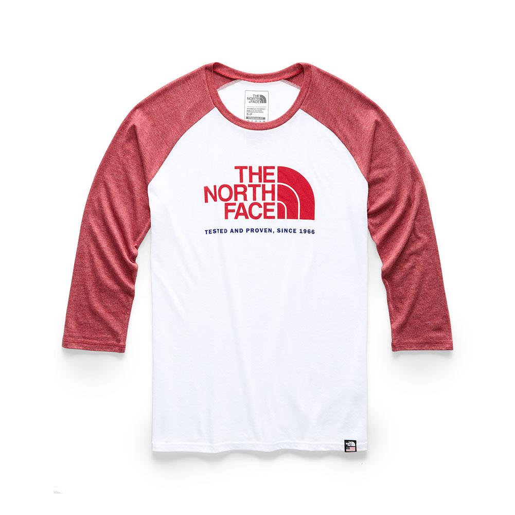  The North Face 3/4 Americana Tri- Blend Baseball Tee Women's