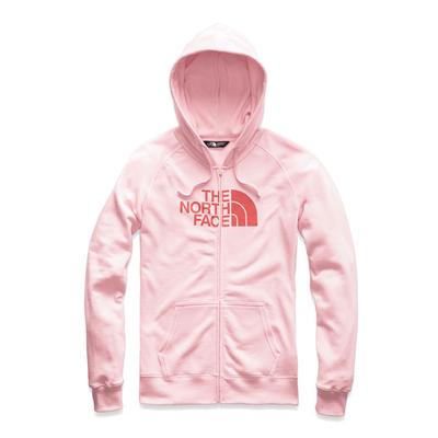 women's pink ribbon half dome full zip