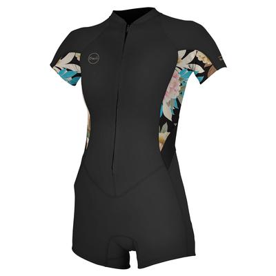 O'Neill Bahia 2/1mm Full Zip Short-Sleeve Spring Wetsuit Women's