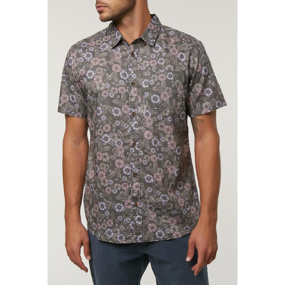 O ' Neill Takin ' Time Short Sleeve Button Up Shirt Men's