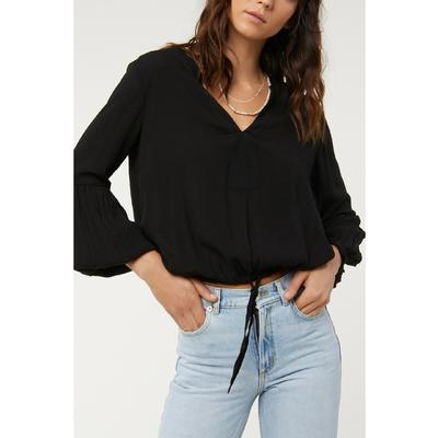 O'Neill Linette Long Sleeve Woven Top Women's