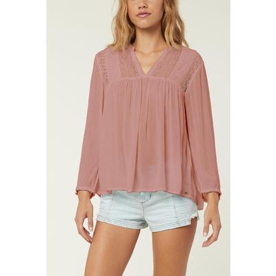 O'Neill Mara Long Sleeve Woven Top Women's