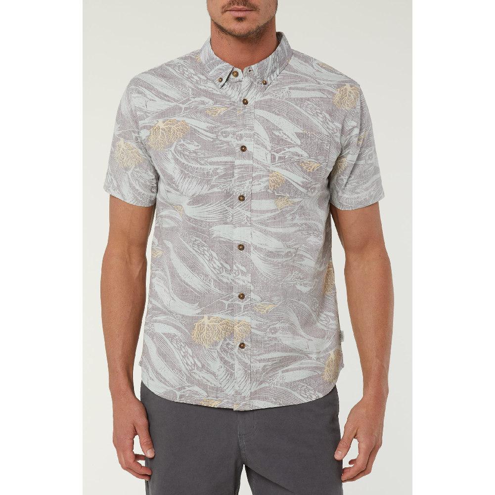 O ' Neill Seascape Short Sleeve Button Up Shirt Men's