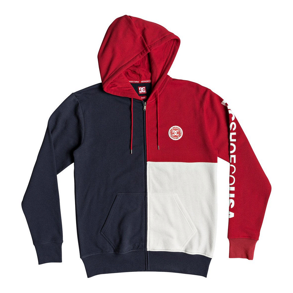 dc zip up hoodie