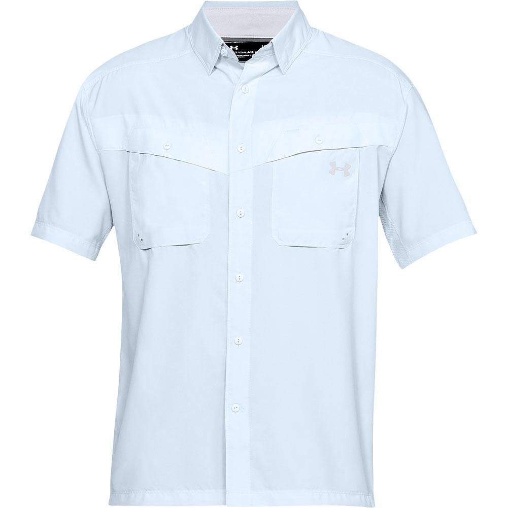 under armour short sleeve button up