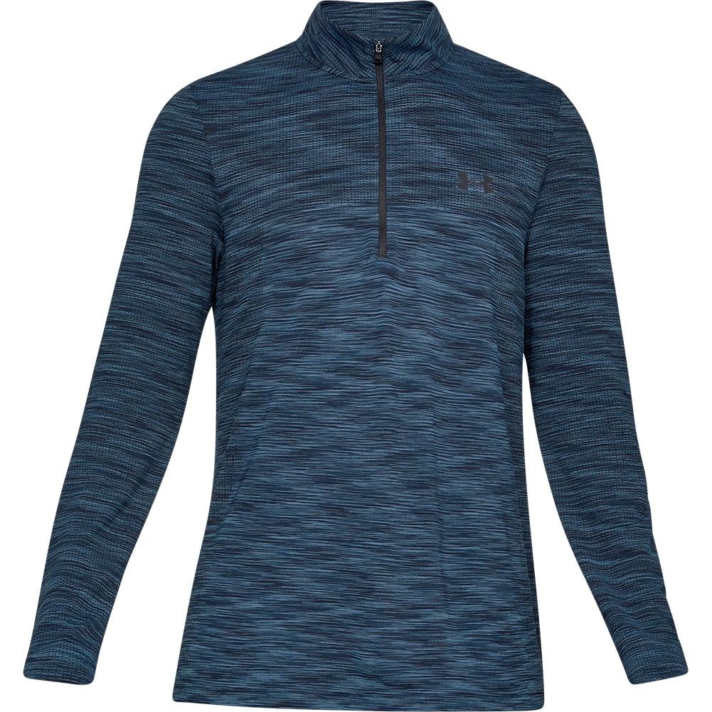 Subrayar Vacaciones Hacia abajo Under Armour Vanish Seamless 1/2 Zip Long Sleeve Shirt Men's