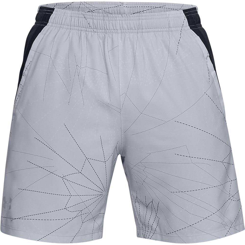 Under Armour Mens Launch Stretch Woven 7-inch Printed Shorts 