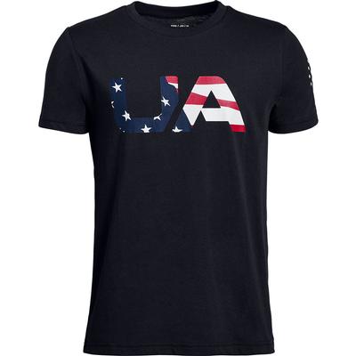 Under Armour Freedom Big Flag Logo Crew T-Shirt Boys'