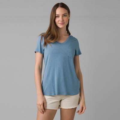 Prana Foundation Short Sleeve V-Neck Top Women's