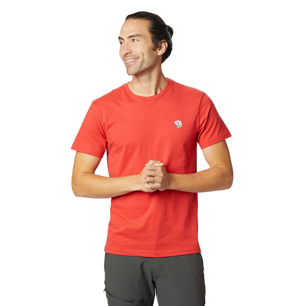  Mountain Hardwear Logo Short- Sleeve T- Shirt Men's