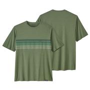 LINE LOGO RIDGE STRIPE: SEDGE GREEN X-DYE