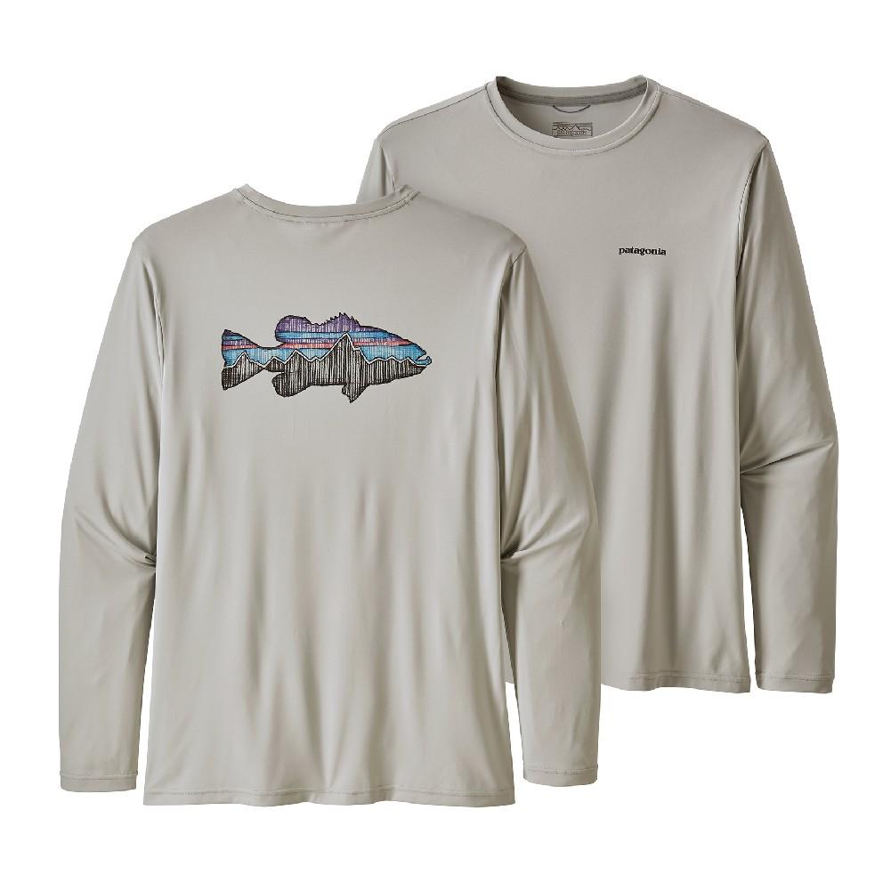 Patagonia Men's Long-Sleeved Capilene Cool Daily Fish Graphic Shirt