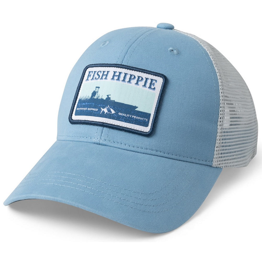 Fish Hippie Shallow Draft Trucker Cap Men's