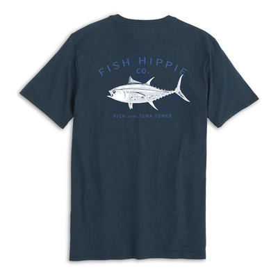 Fish Hippie Tuna Tower Pocket Tee Men's