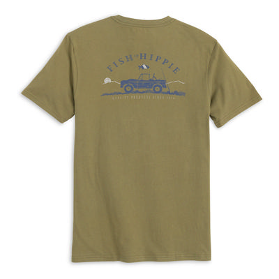 Fish Hippie Stream Seeker Tee  Men's