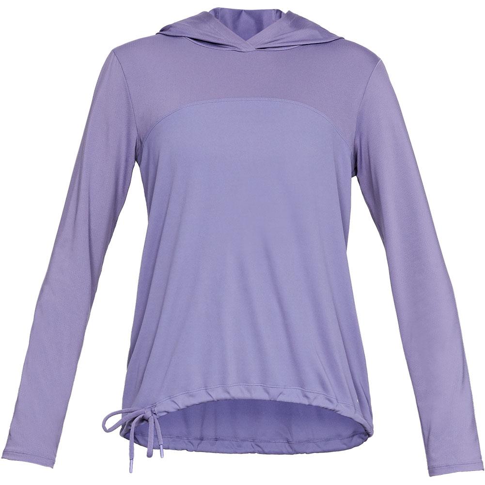 womens purple under armour hoodie