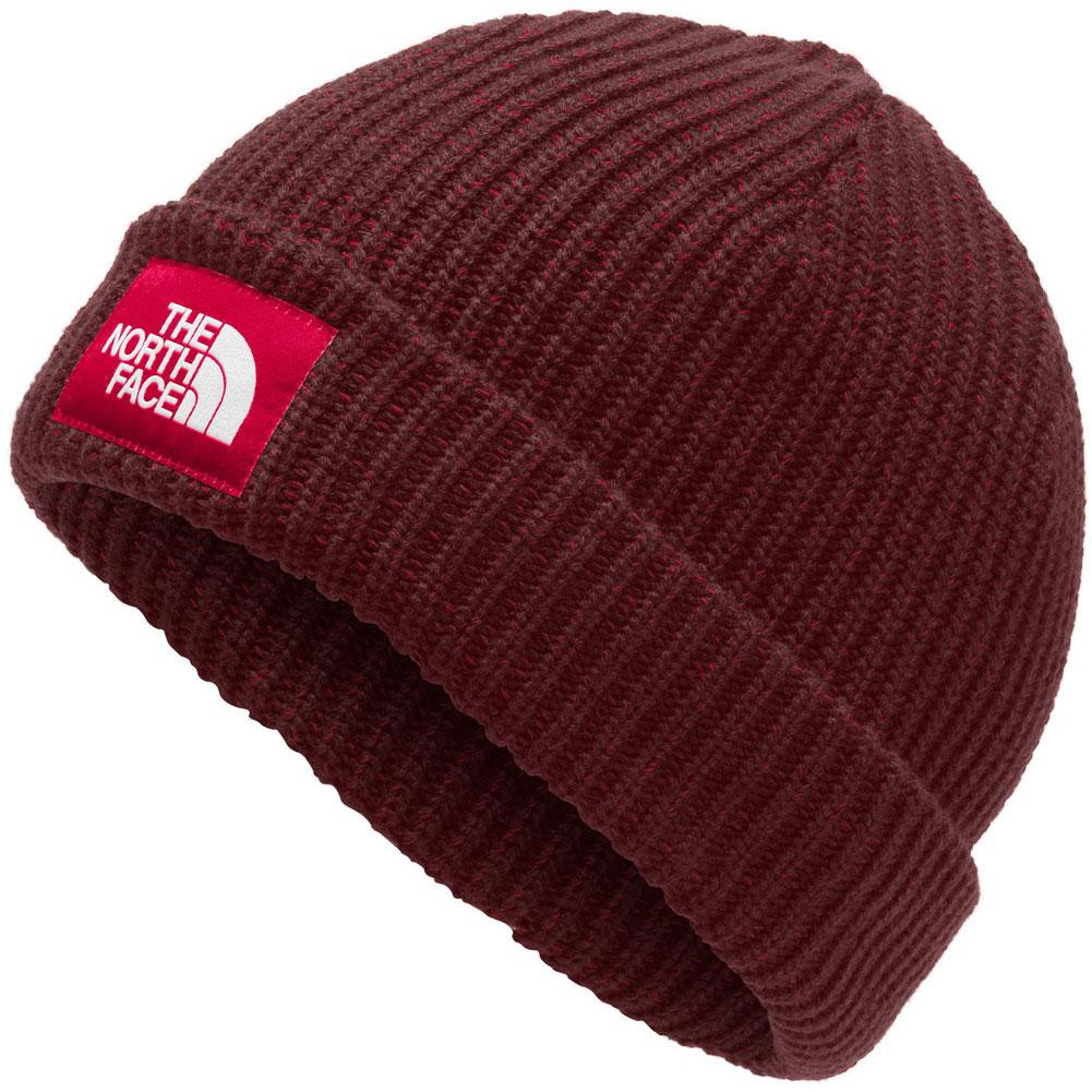 north face salty dog beanie red