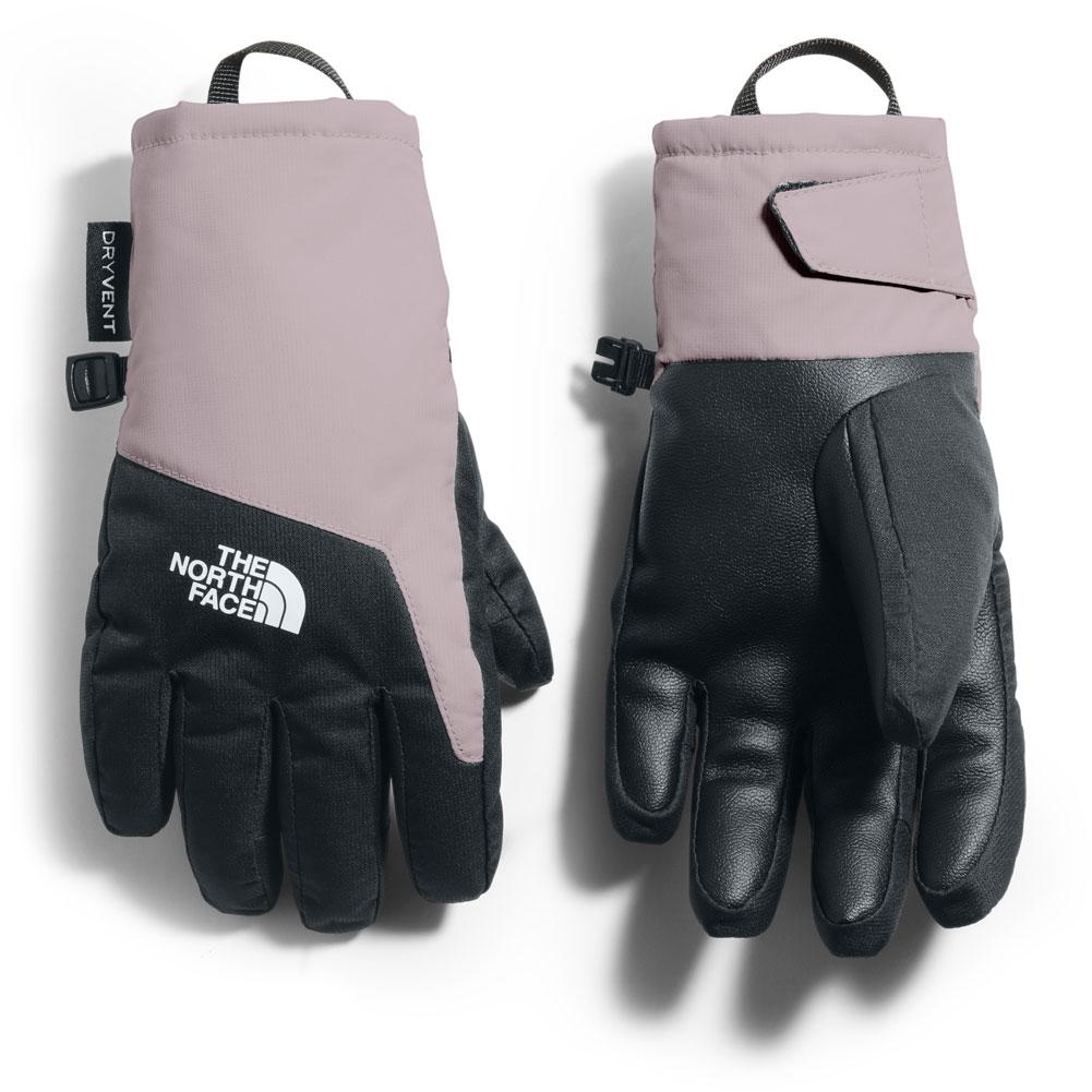 purple north face gloves