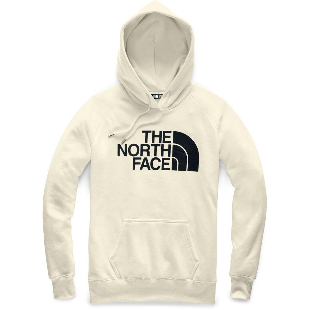 white north face pullover