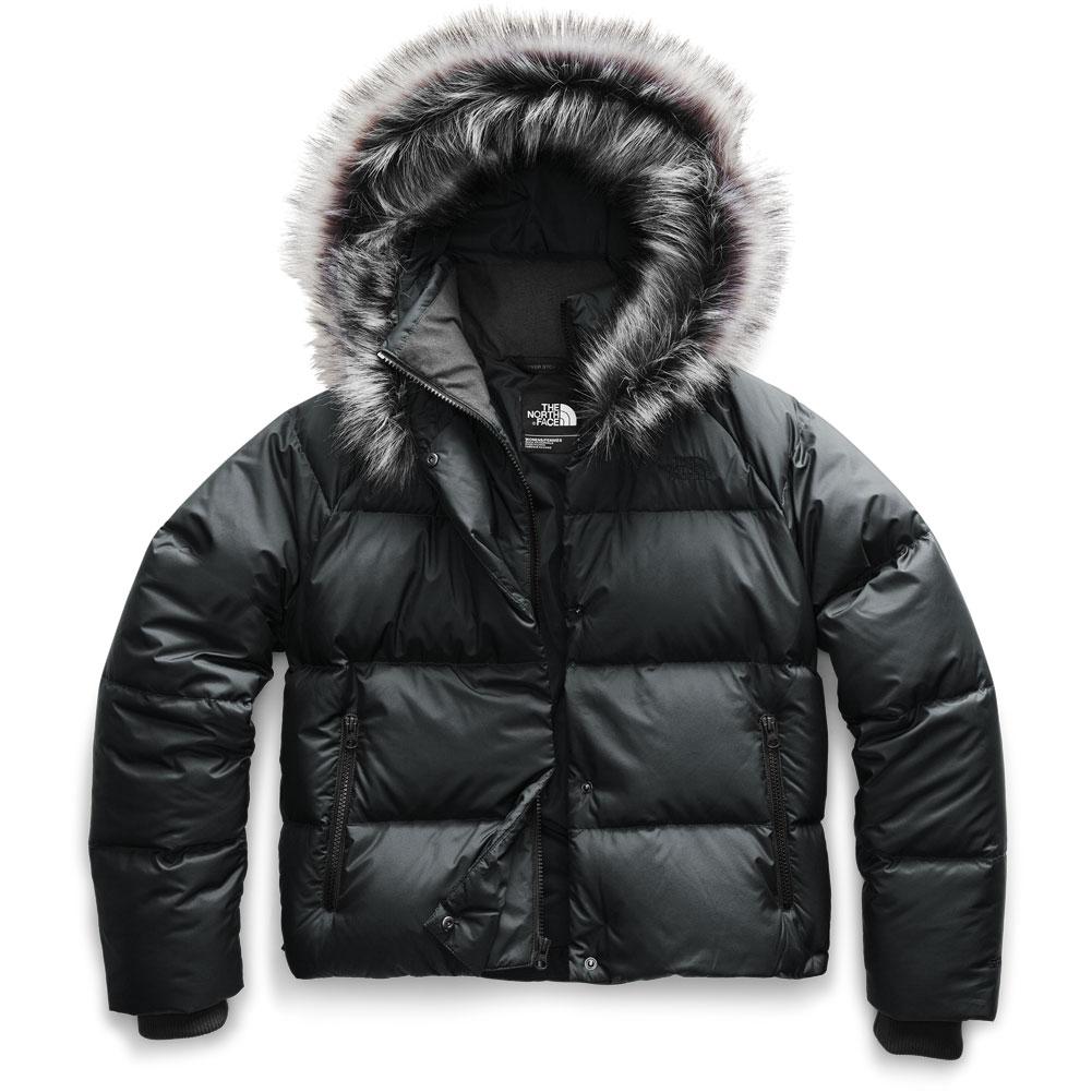 north face coat with fur