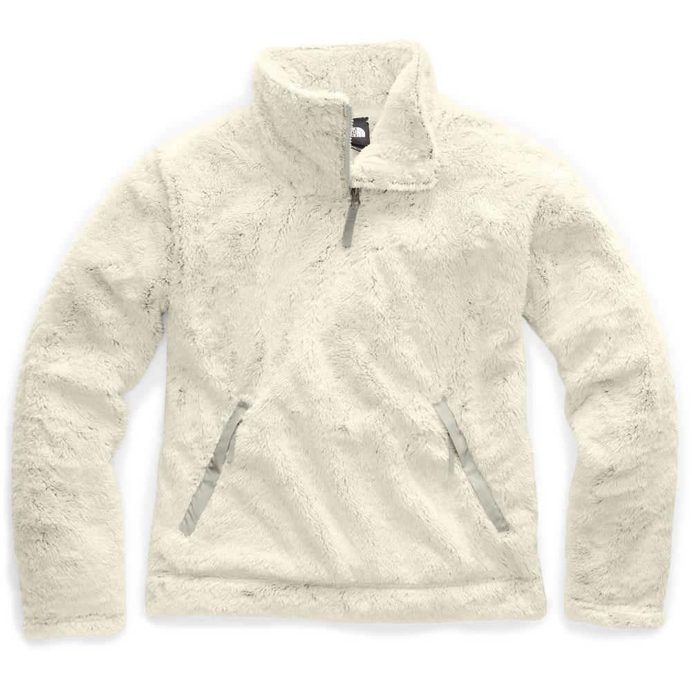 The North Face Furry Fleece Pullover - Women's Vintage White/Dove Grey, L