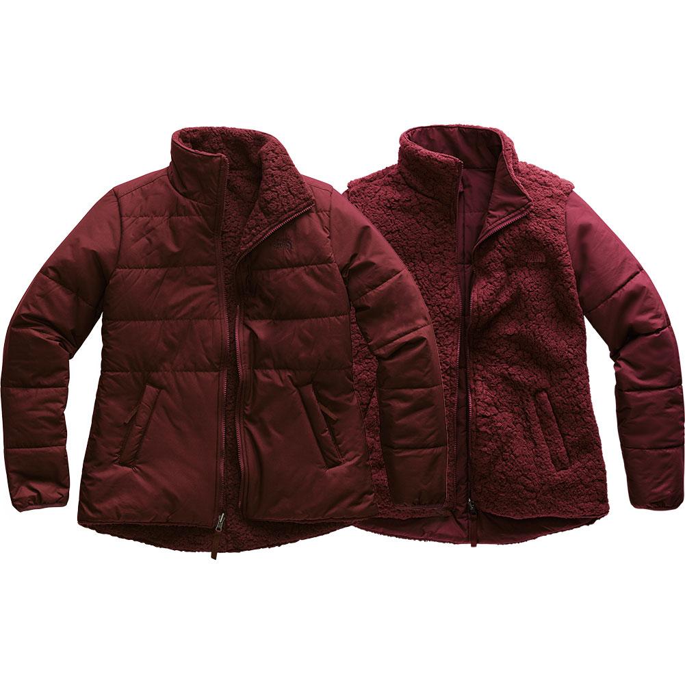 north face reversible coat