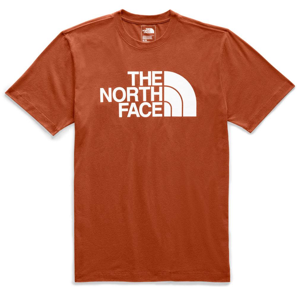 The North Face Half Dome T-Shirt - Men's Golden SPICE/TNF White, XXL