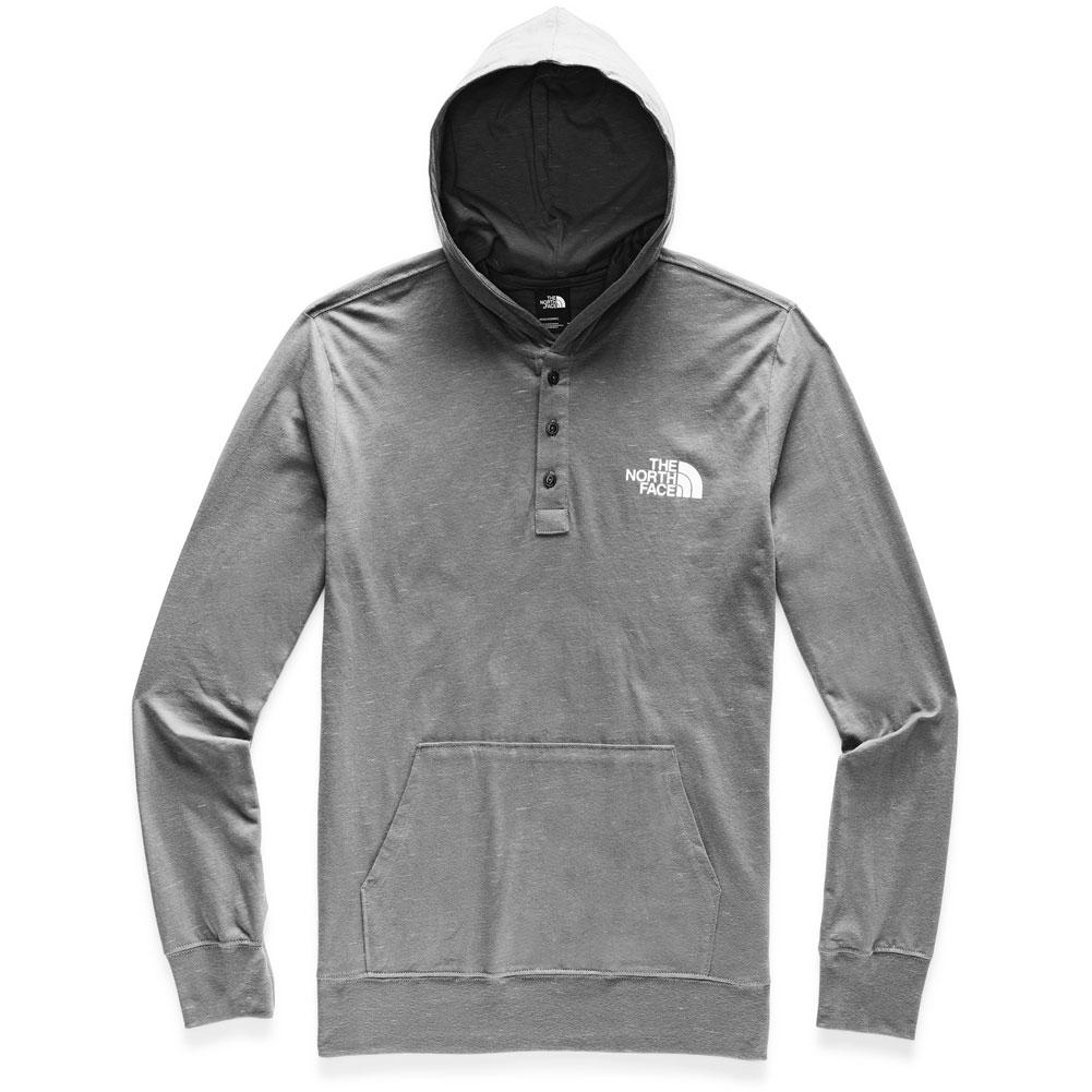 north face button hoodie