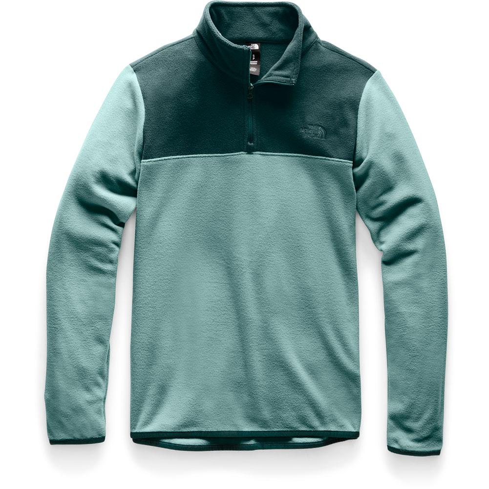 the north face women's tka glacier fleece quarter zip