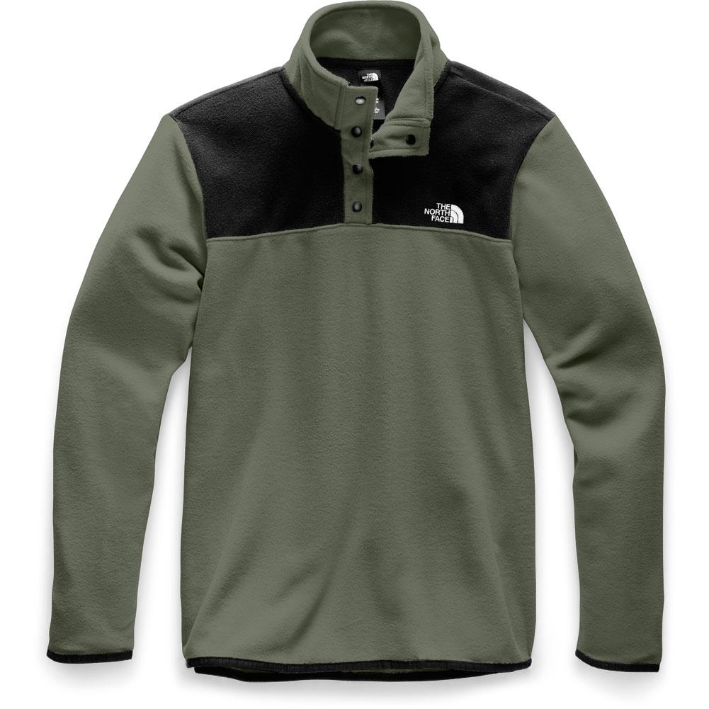 The North Face TKA Glacier Quarter-Zip Long-Sleeve Pullover for Men