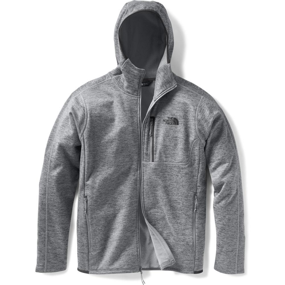 the north face canyonlands hooded fleece jacket