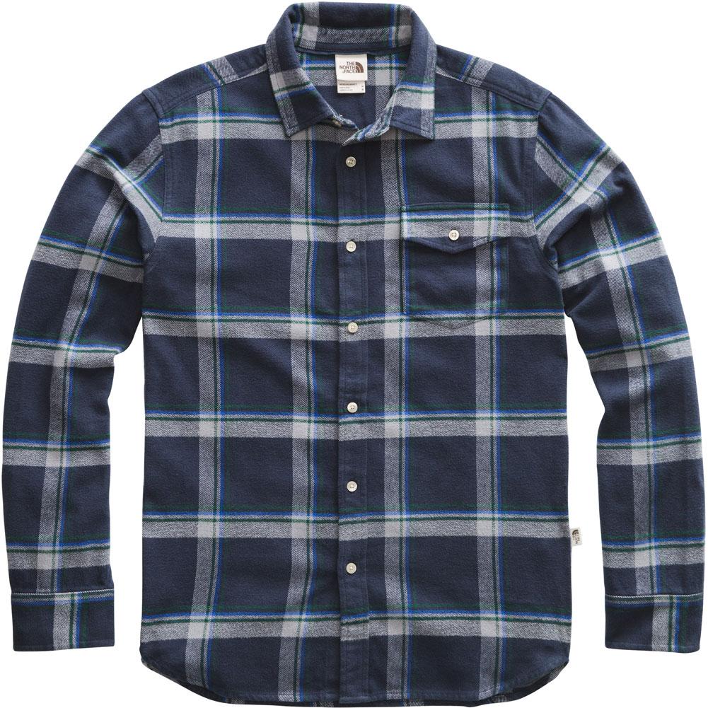 the north face men's arroyo flannel long sleeve shirt