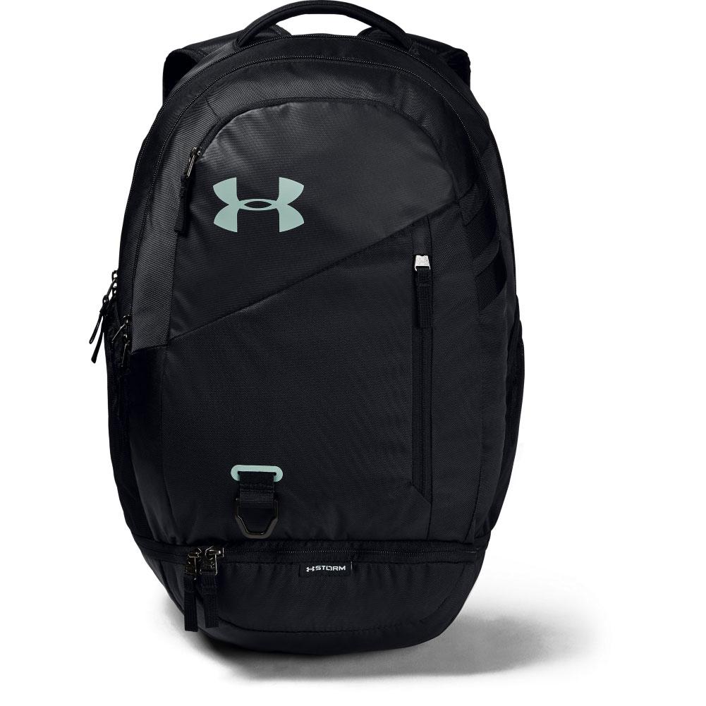 green and black under armour backpack