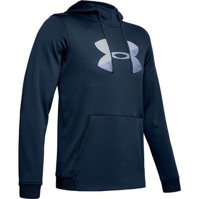 Under Armour Armour Fleece Pullover Big Logo Graphic Hoodie Men's