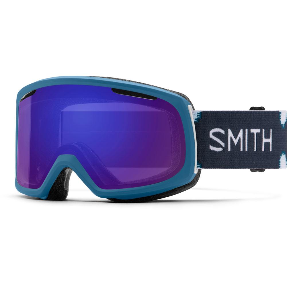 Smith Riot Women's Goggles Salmon Bedrock ChromaPop Everyday Green Mirror+Yellow 