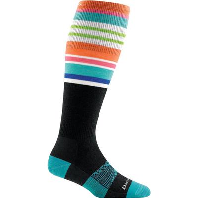 Darn Tough Vermont Glacier Stripe Over-The-Calf Light Socks Women's