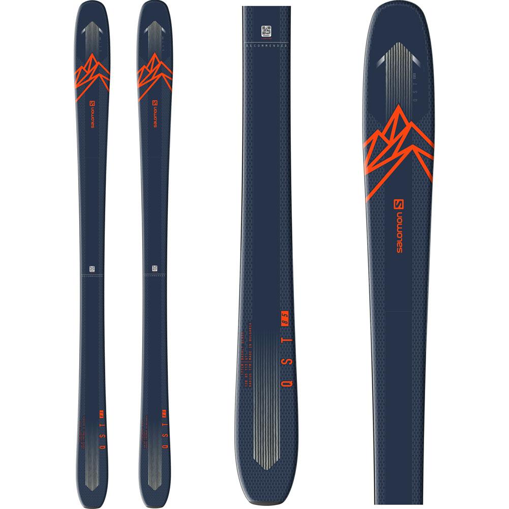 salomon orange skis