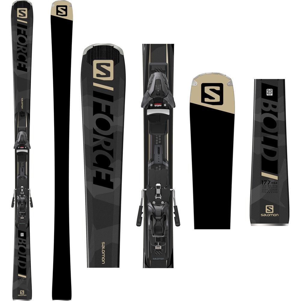Salomon S/Force Bold Skis With Z12 Gw F90 Bindings Men's