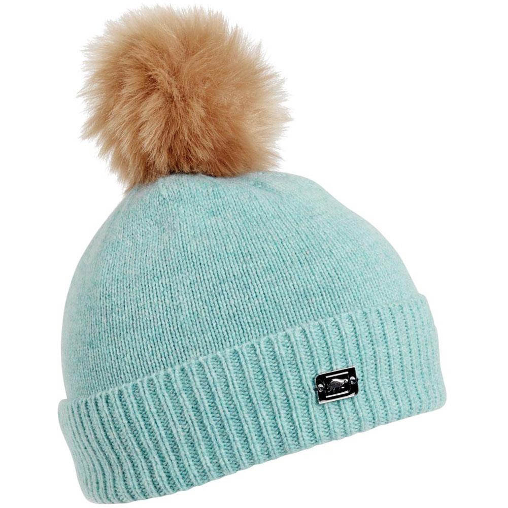 Turtle Fur Lambswool Sara- Jane Pom Beanie Women's