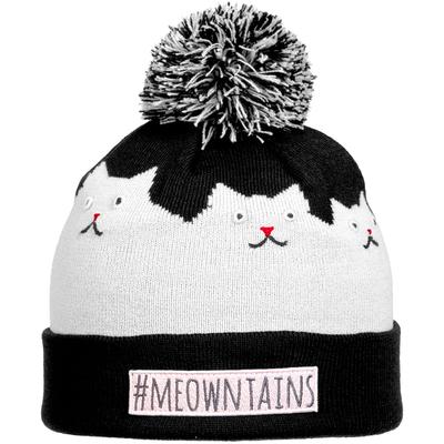 Turtle Fur #Meowntains Pom Beanie Girls'