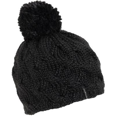 Turtle Fur Merino Wool Wave On Wave Pom Beanie Women's
