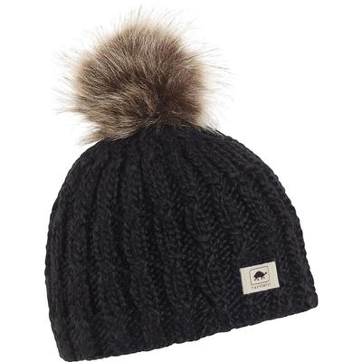 Turtle Fur Merino Wool Fifi Pom Beanie Women's