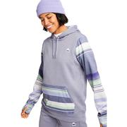 FOLKSTONE GRAY HEATHER/FOLKSTONE BLANKET STRIPE
