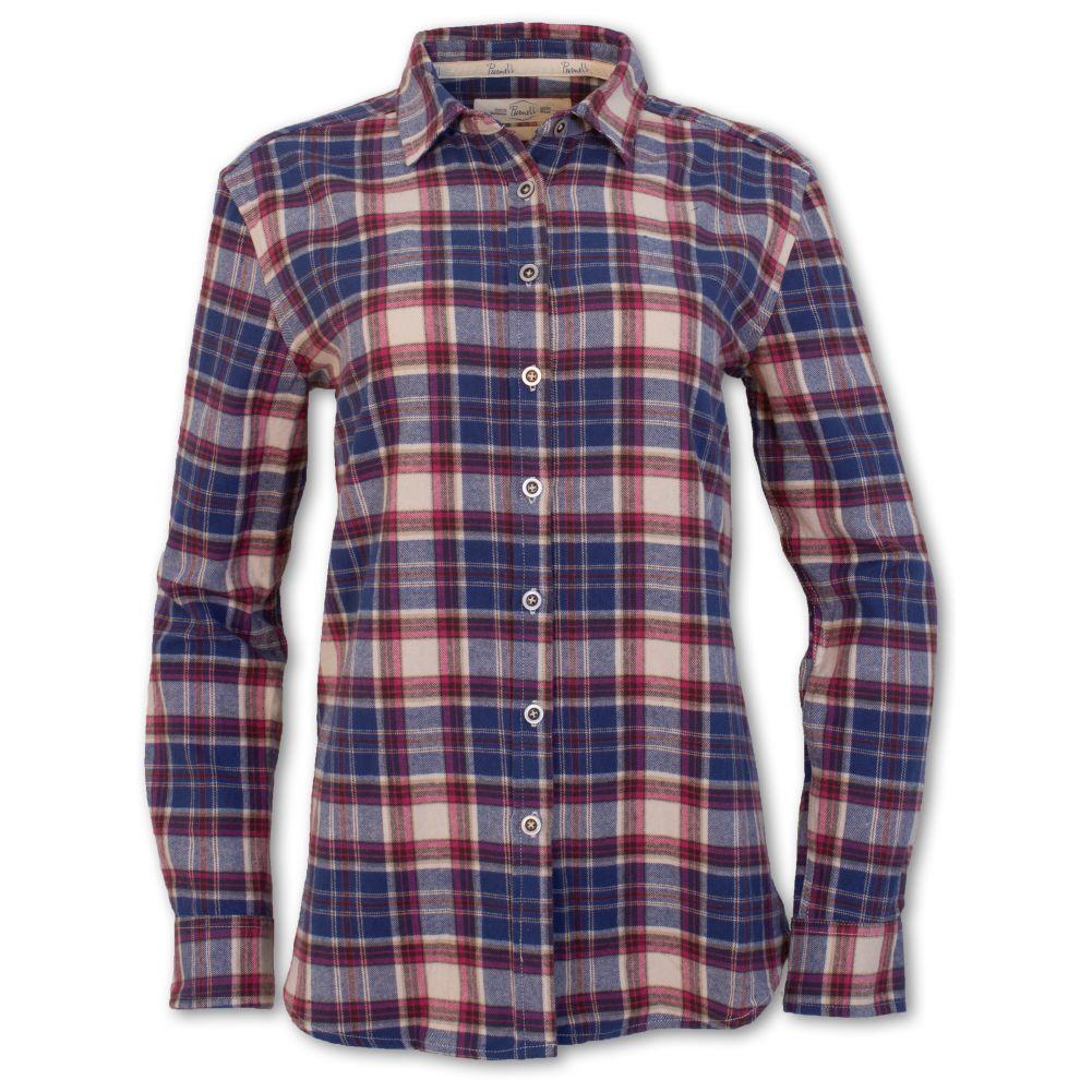  Purnell Plaid Flannel Button- Up Shirt Women's