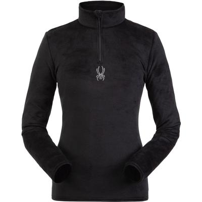 Spyder Shimmer Bug Zip T-Neck Top Women's