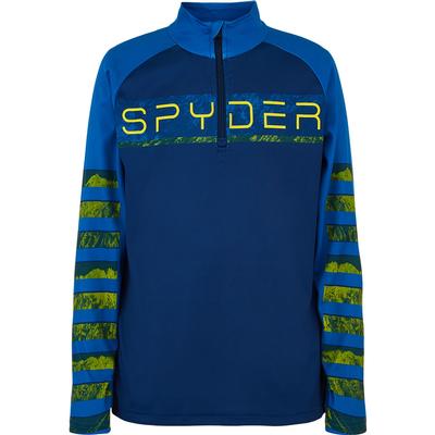 Spyder Peak Zip T-Neck Top Boys'