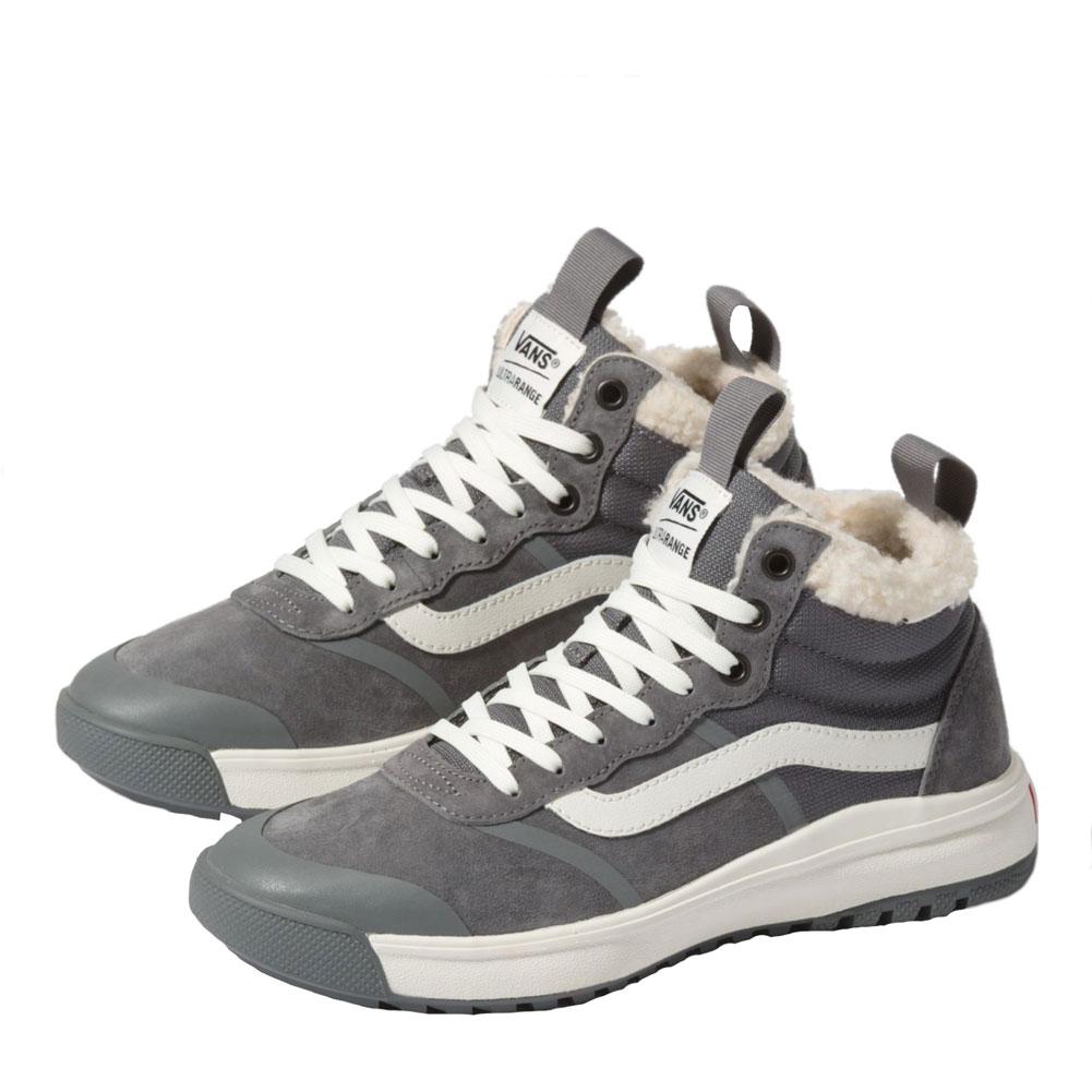 vans ultrarange hi grey