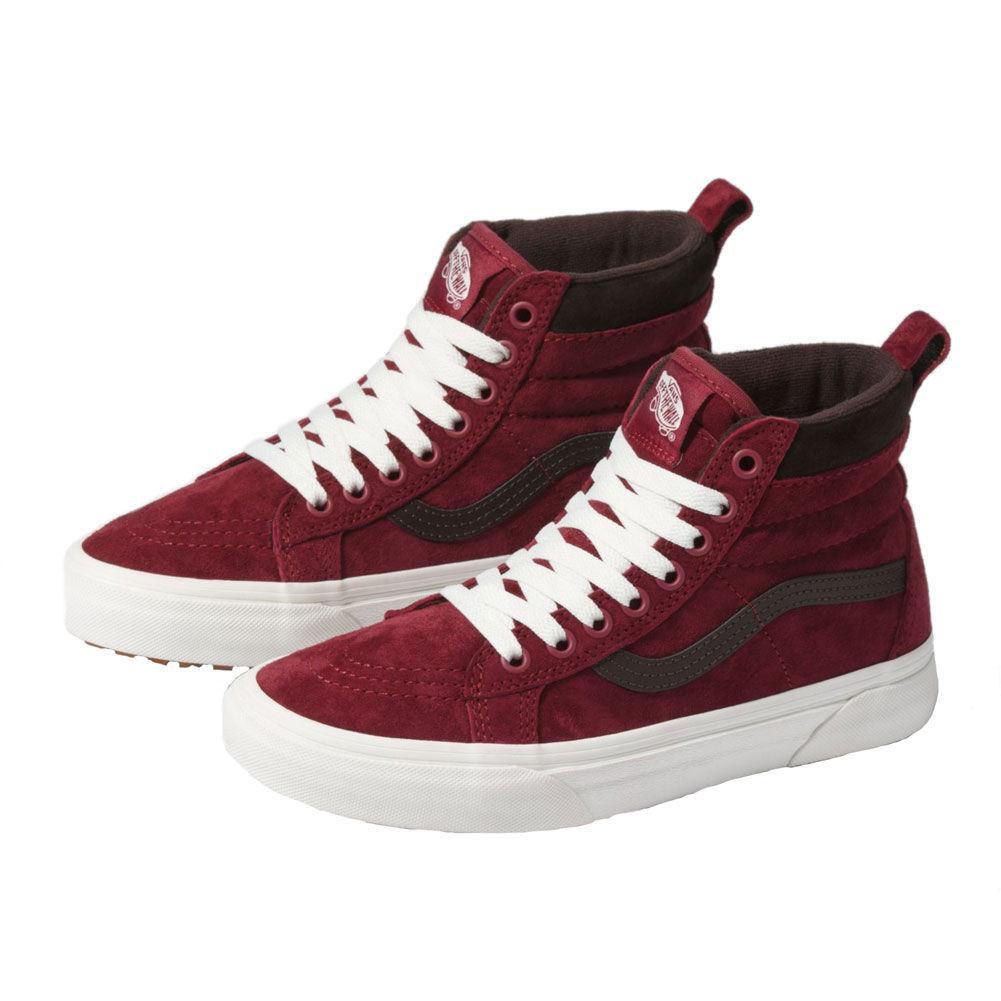 vans sk8 hi mte red