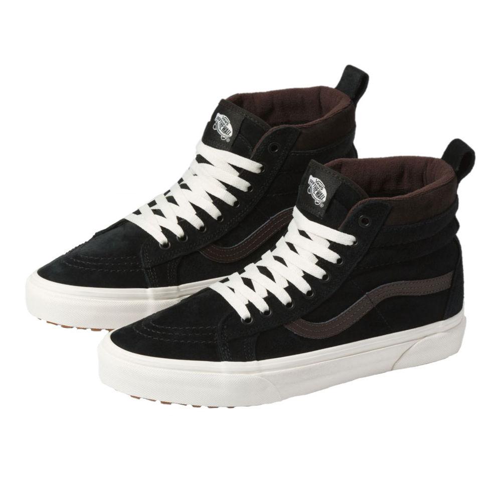 vans sk8 hi winter black